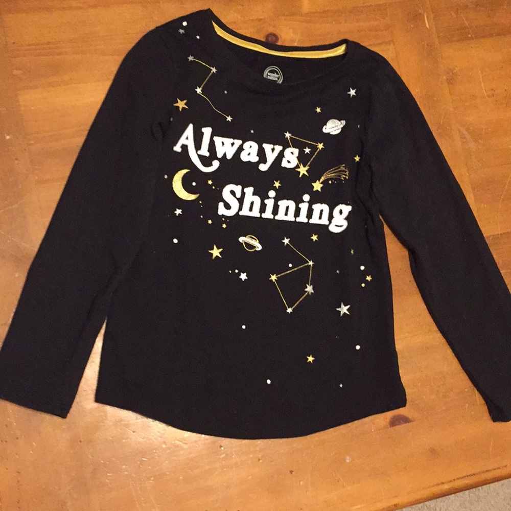 always shining black long sleeve